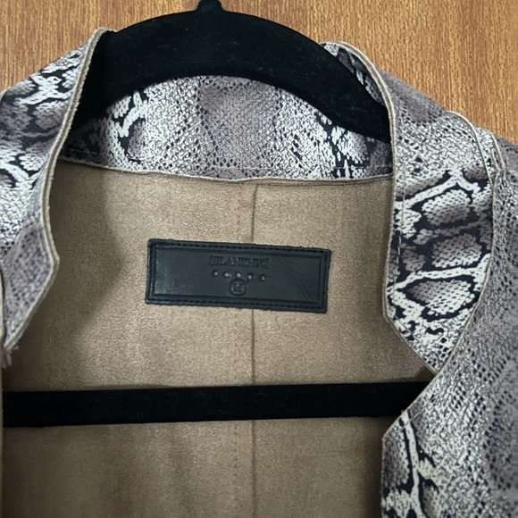 BLANKNYC Faux Suede Snakeskin Jacket - Picture 6 of 6